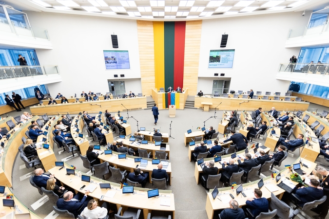 Seime nesutinka atsisakyti suvenyrų sandėlio, bausti už posėdžių praleidimą