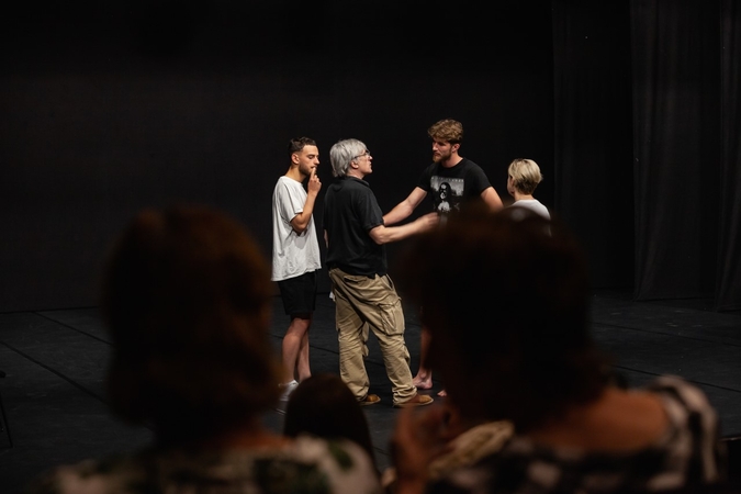 Kritikų liaupsinamas teatro titanas kuria spektaklį Klaipėdos dramos teatre