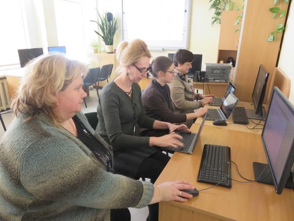 Mokytojai tobulino skaitmenines kompetencijas