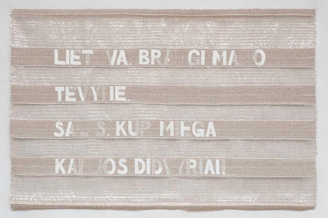 Valstybės atmintis – tekstilės gijose