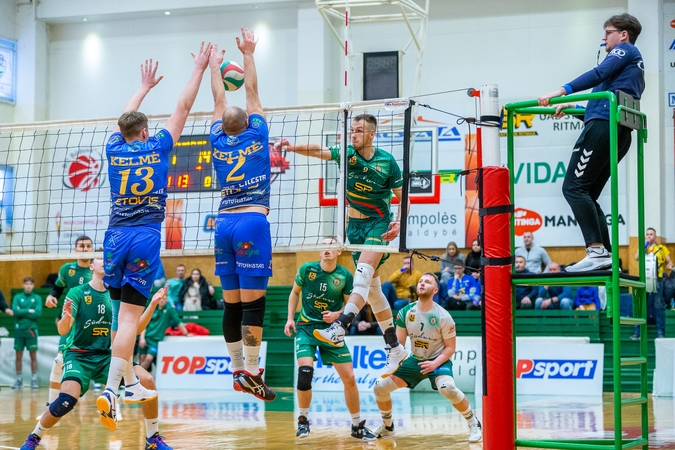 Kelmės tinklinio atgimimas: „Etovis“ sensacingai keliauja į LTF taurės finalą