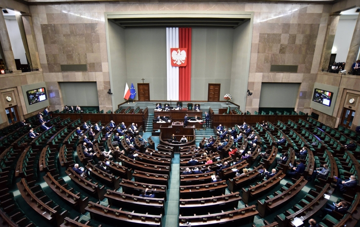 Lenkijos Senato vadovas įspėjo dėl „Polexito“