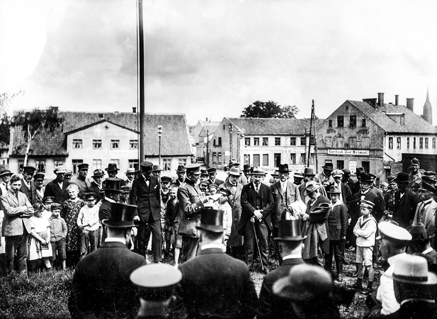 Istorija: 1923 m. uosto atgavimo minėjimas Klaipėdoje.
