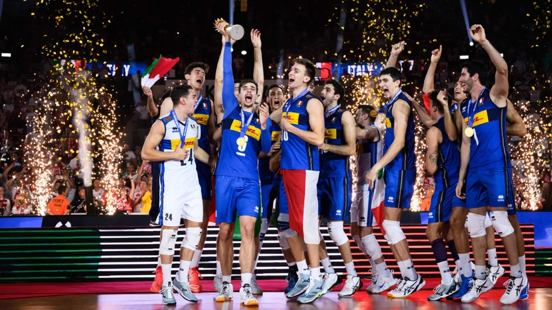 Italijos tinklininkai po 24 metų pertraukos tapo pasaulio čempionais