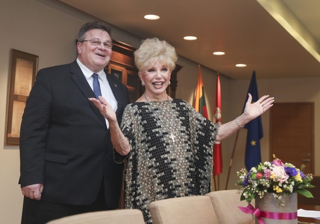 Linas Linkevičius ir Ruta Lee