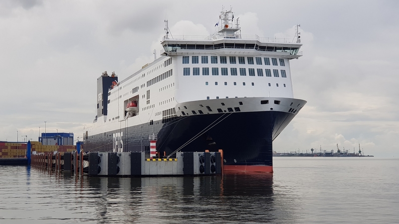 Pokytis: vienas iš dviejų naujųjų DFDS keltų "Luna Seaways" Klaipėdos uoste. 