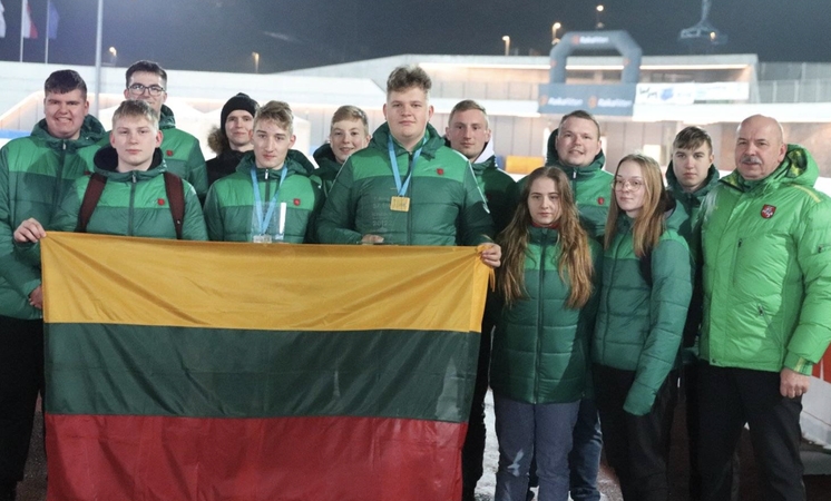 Europos jaunimo bavariško akmenslydžio čempionate – lietuvių auksas ir sidabras
