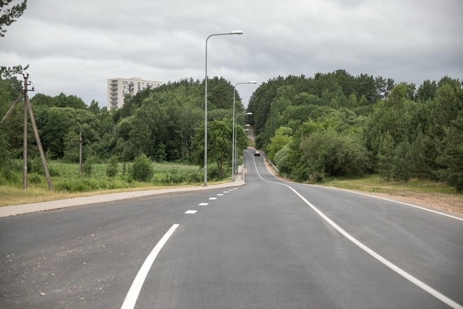 Sostinės Pilaitės rajone atnaujintos dvi svarbios gatvės