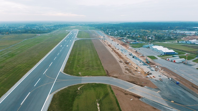 Vilniaus oro uosto aerodromo rekonstrukcija artėja prie pabaigos