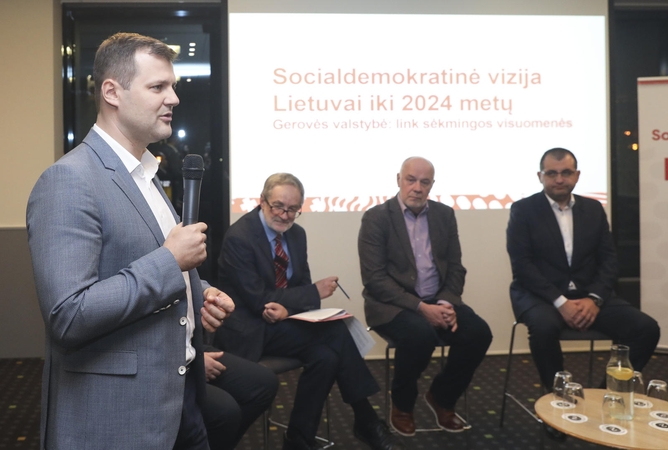 Socialdemokratai gerovę sietų su socialine gerove, ne ekonomika