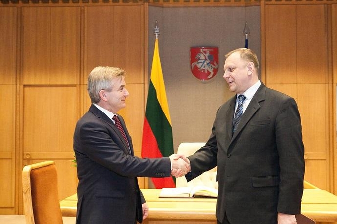 Viktoras Pranckietis ir Aleksandras Korolis