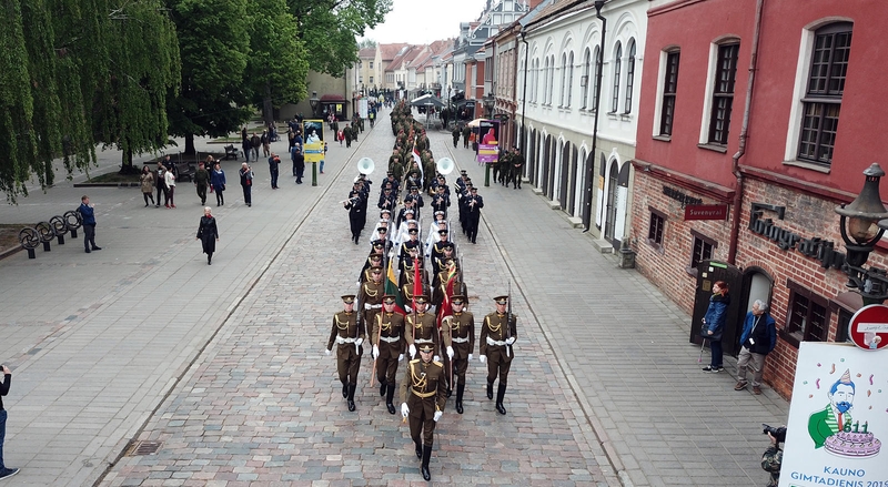 Kaune paminėtas pirmosios Lietuvos kariuomenės priesaikos 100-metis