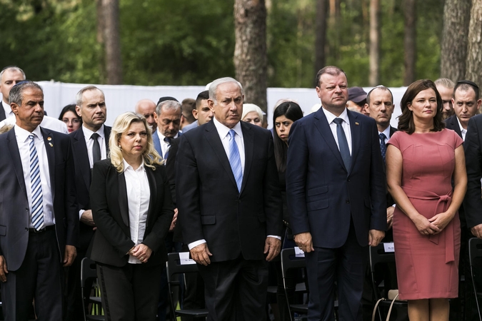 B. Netanyahu Paneriuose: išmokome dvi Holokausto pamokas