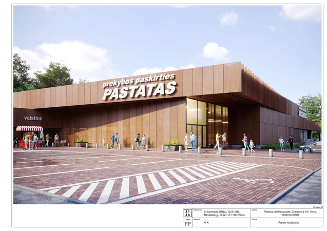 Po kompromisinių sprendimų pritarta prekybos centro Pavilnyje projektui
