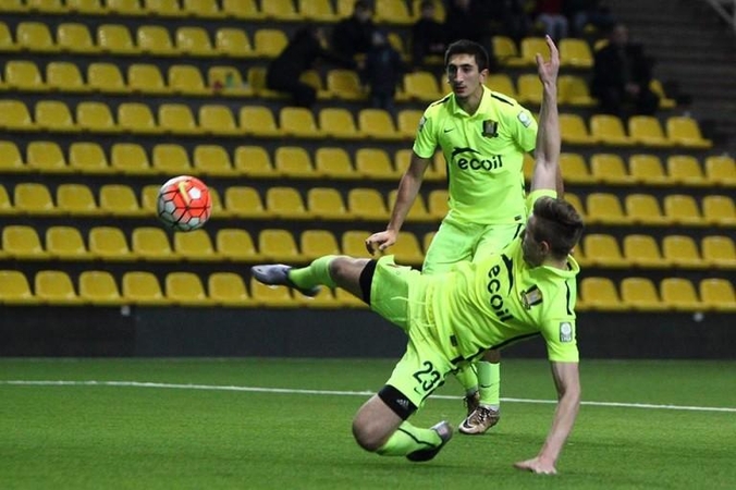 "Trakai" palaužė trečią nesėkmę patyrusius "Stumbro" futbolininkus
