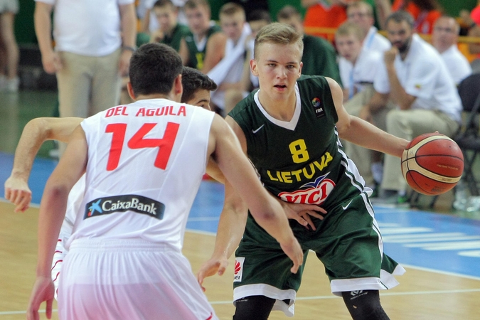Lietuvos šešiolikmečiai pergale pradėjo Europos jaunučių krepšinio čempionatą 