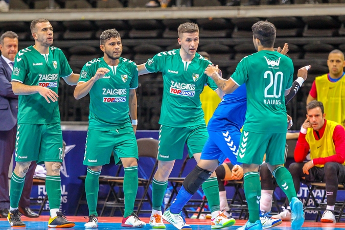 „Kauno Žalgiris“ baigė pasirodymą UEFA Futsal Čempionų lygoje
