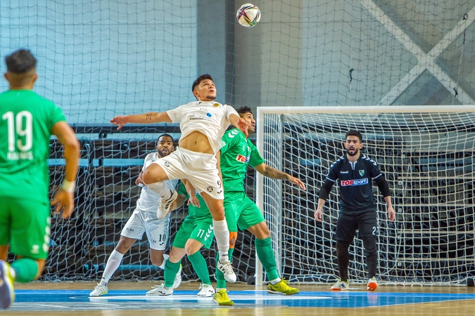 „Kauno Žalgiris“ UEFA Futsal Čempionų lygoje sutriuškino Suomijos čempionus 