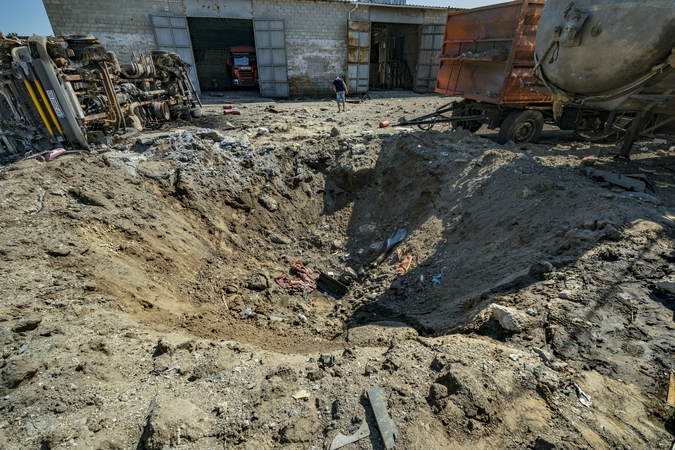 Zaporižios srityje per rusų apšaudymą žuvo vienas, sužeisti keturi žmonės