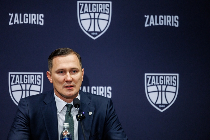 P. Jankūnas: visiškai pasitikime treneriu K. Maksvyčiu