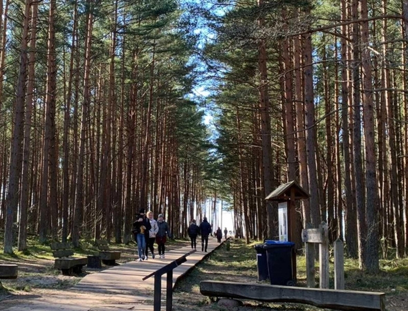 Žmonių gausa pajūryje: saugumo rekomendacijos – nė motais?