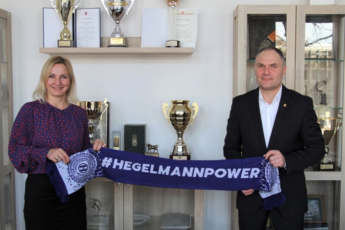 LSU bendradarbiaus su Kauno rajono „Hegelmann“