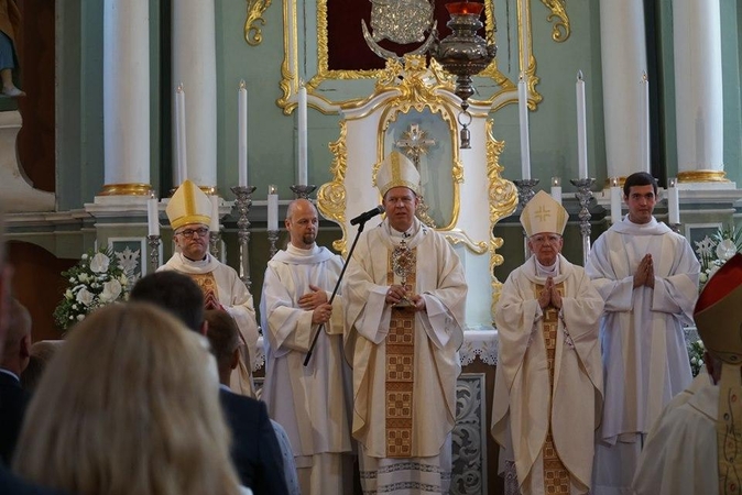 Tikintieji dėkojo už M. Giedraičio pripažinimą palaimintuoju 