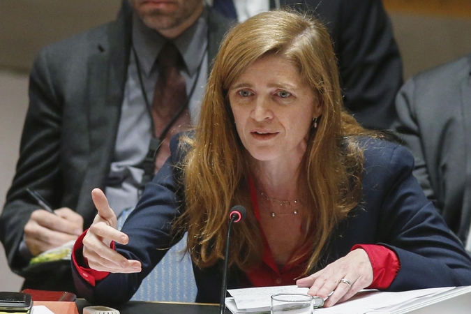 Samantha Power bandė raminti korėjiečius