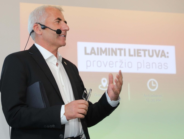 V. Ušackas pristatė prezidentinę viziją, kaip padvigubinti ekonomikos augimą