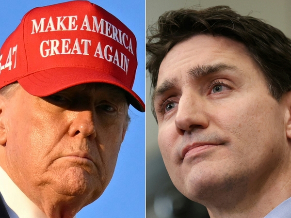 Donaldas Trumpas ir Justinas Trudeau