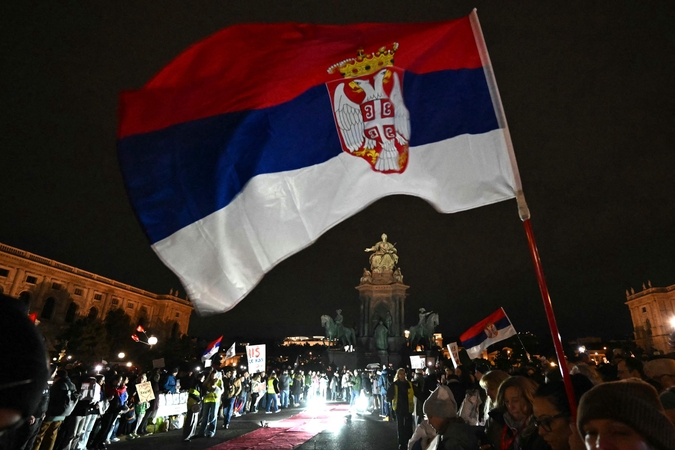Serbijos vėliava