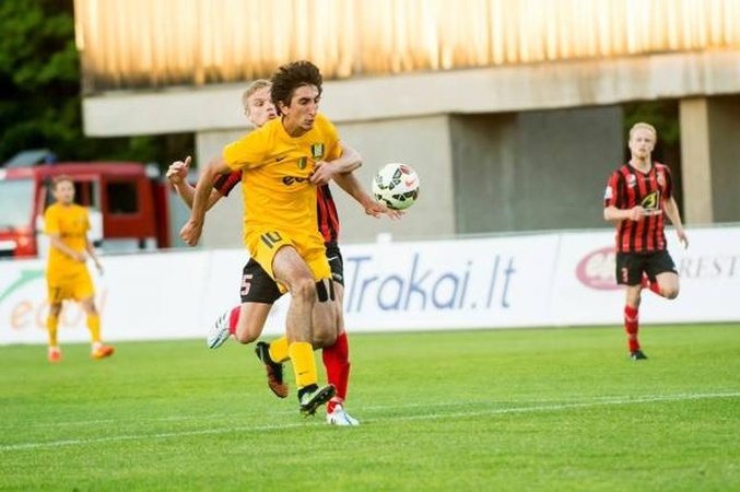 "Trakų" futbolininkai Europos lygoje turi ambicingų planų
