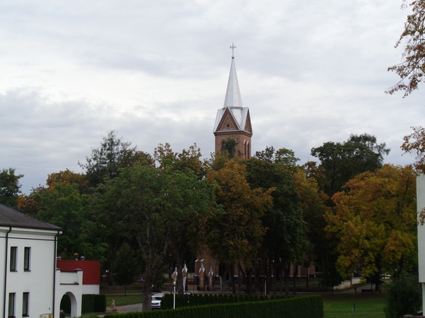 Birštone padegta bažnyčia