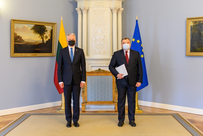 Gitanas Nausėda ir Ramūnas Misiulis