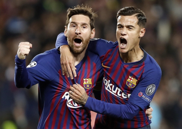 „Ajax“ ir „Barcelona“ futbolininkai žengė į Čempionų lygos pusfinalį