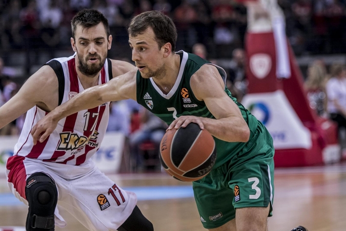 „Žalgirio“ krepšininkai Eurolygos atkrintamąsias varžybas pradėjo pergale