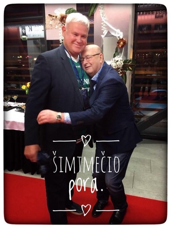 Vytautas Grubliauskas ir Visvaldas Matijošaitis