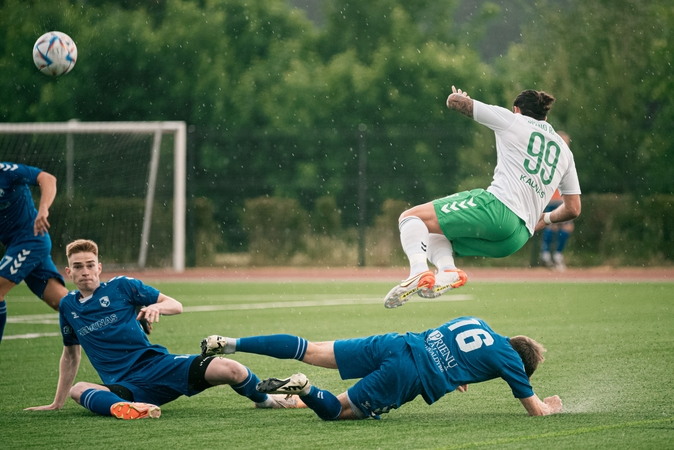 Septynis įvarčius pelnęs „Kauno Žalgiris“ – taurės ketvirtfinalyje