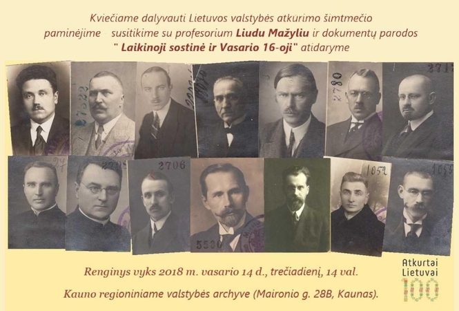Kviečia į susitikimą su profesoriumi L. Mažyliu