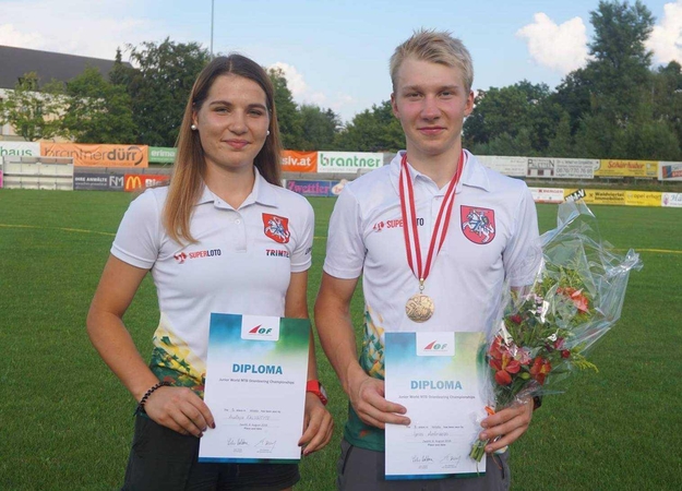 Austėja Kalvaitytė ir Ignas Ambrazas