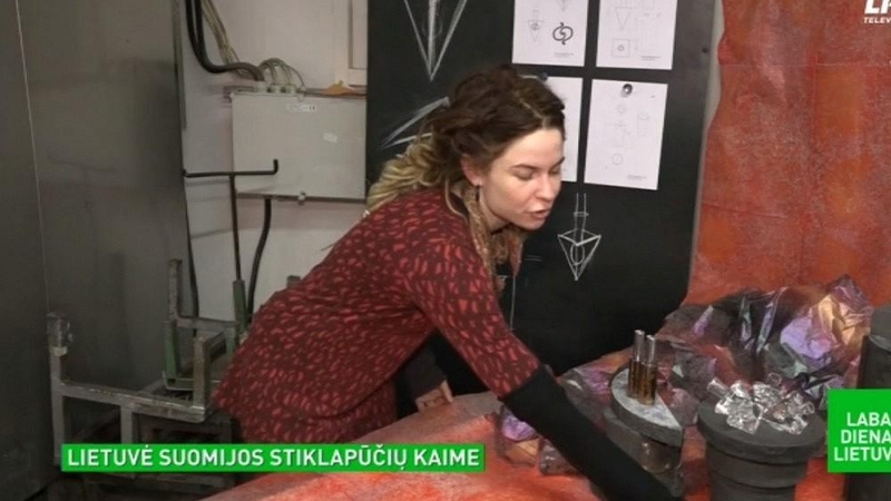 Jaunos lietuvės menininkės darbais susižavėjo suomiai