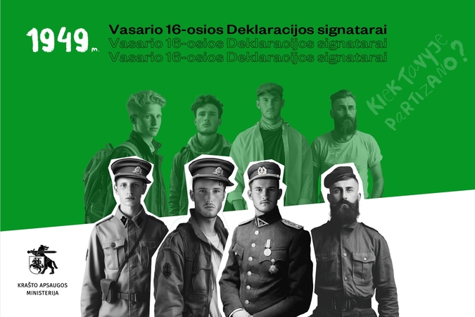 Istorinės asmenybės atgyja pasitelkus dirbtinį intelektą: į kurį partizaną esi panašiausias?