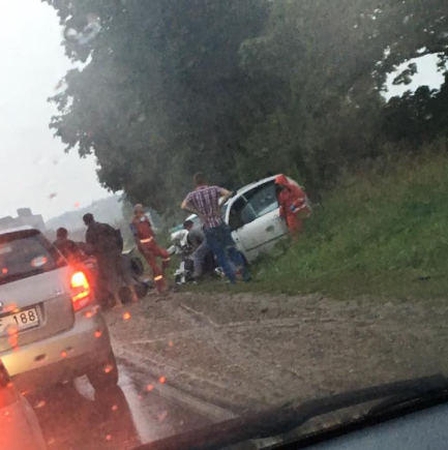 Per avariją Kauno rajone sužaloti trys žmonės