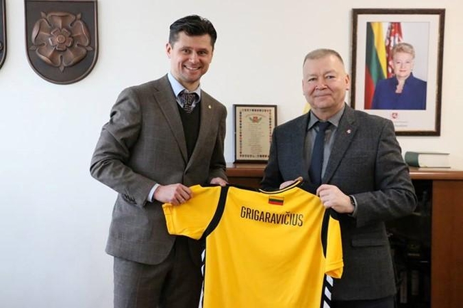Tomas Danilevičius ir Vytautas Grigaravičius