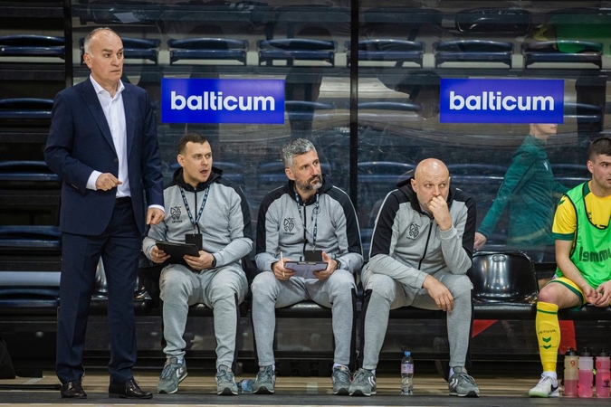 Lietuvos futsal rinktinė su regioninių atrankų dalyviais stovyklavo Druskininkuose