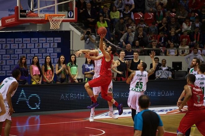 M. Kalnietis nežaidė, o "Lokomotiv-Kuban" prapylė "Unics" ekipai