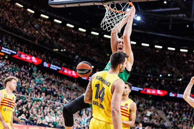 Iki galo kovojęs "Žalgiris" pristigo taiklaus metimo