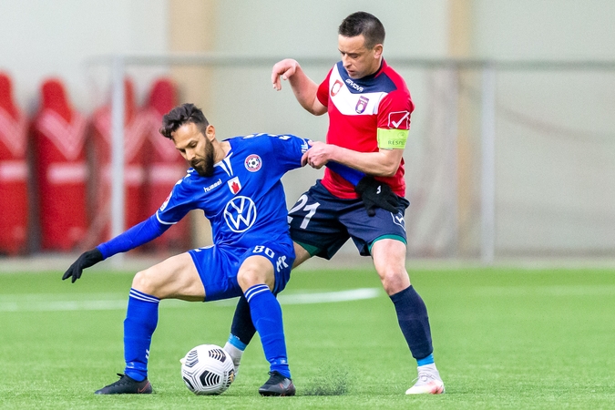 „Panevėžys“ pratęsė pergalių seriją: privertė pasiduoti „Dainavos“ futbolininkus