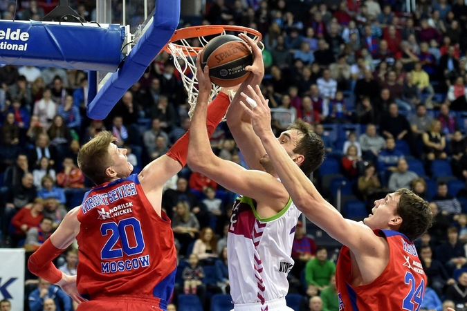 CSKA krepšininkai Eurolygoje žengia be pralaimėjimų