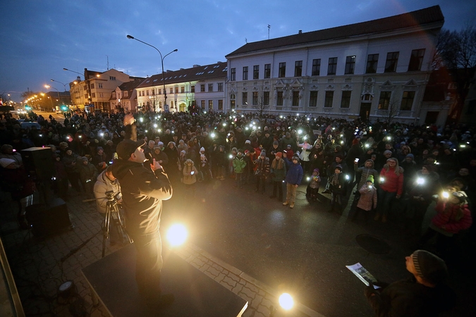 Klaipėdą nutvieskė „Šviesų festivalis“